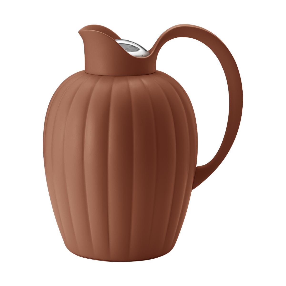 Thermo Jug, Terracotta – Original Design By Sigvard Bernadotte Coffee & Tea